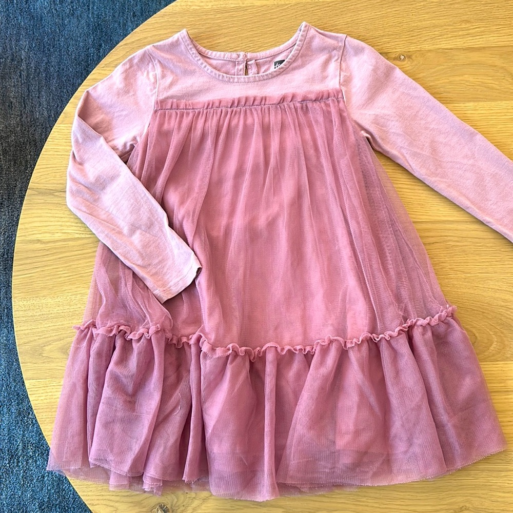 Tea Collection girls tiered tulle dress